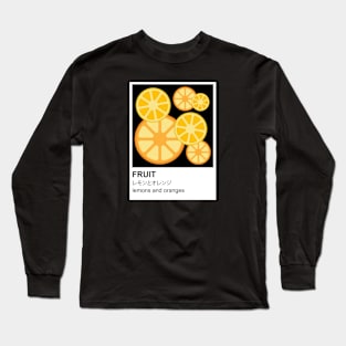 Fruit Color Sample Long Sleeve T-Shirt